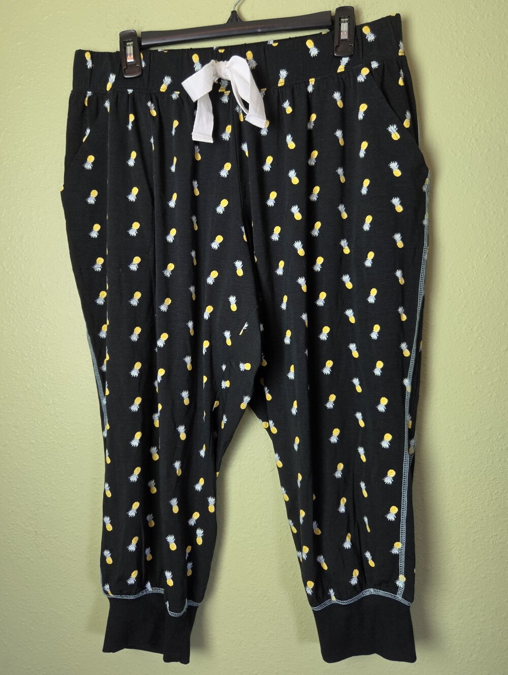 Cacique Pineapple Pajama Pants Size 14/16